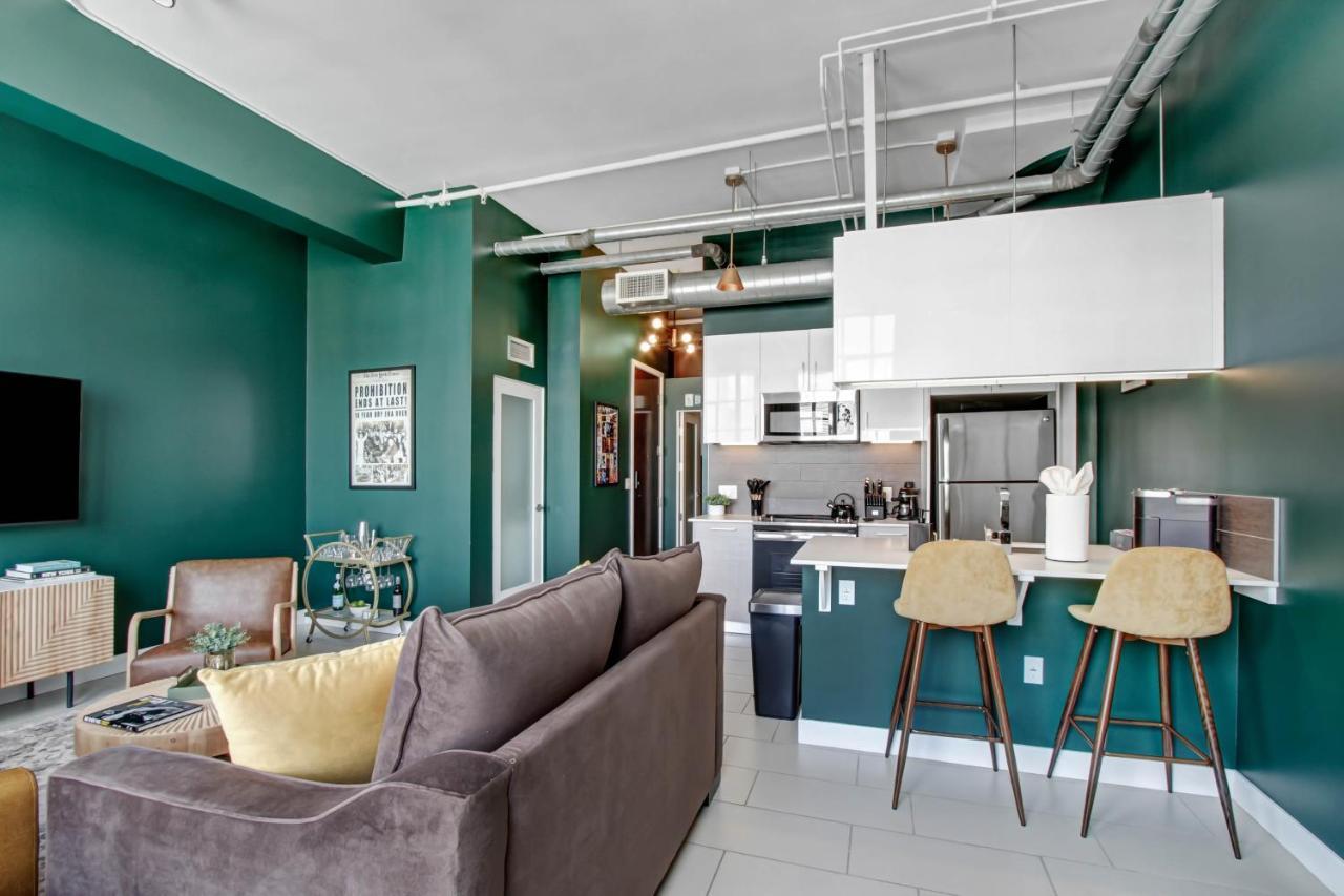 Ferienwohnung Nyc Styled Loft In Dtla, Sleeps 4 With Free Parking! Los Angeles Exterior foto