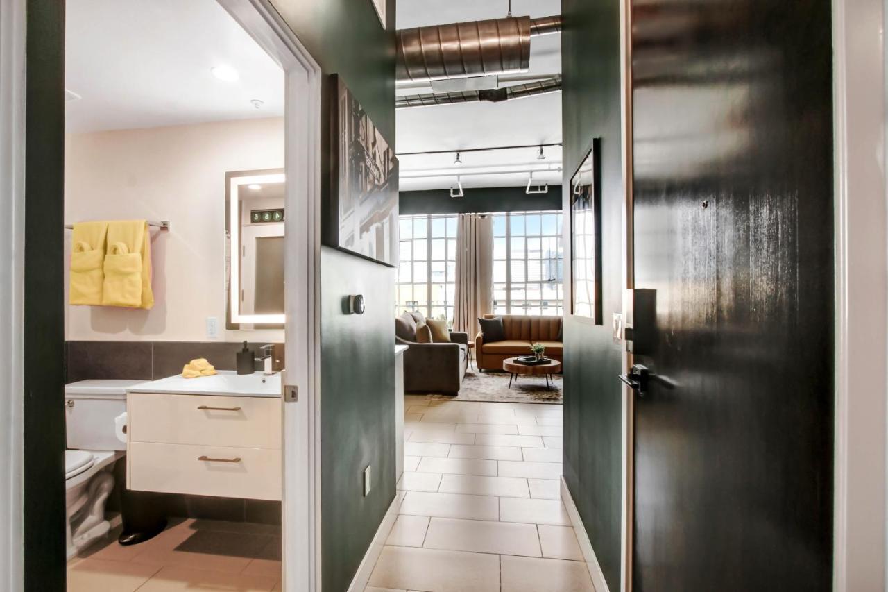Ferienwohnung Nyc Styled Loft In Dtla, Sleeps 4 With Free Parking! Los Angeles Exterior foto