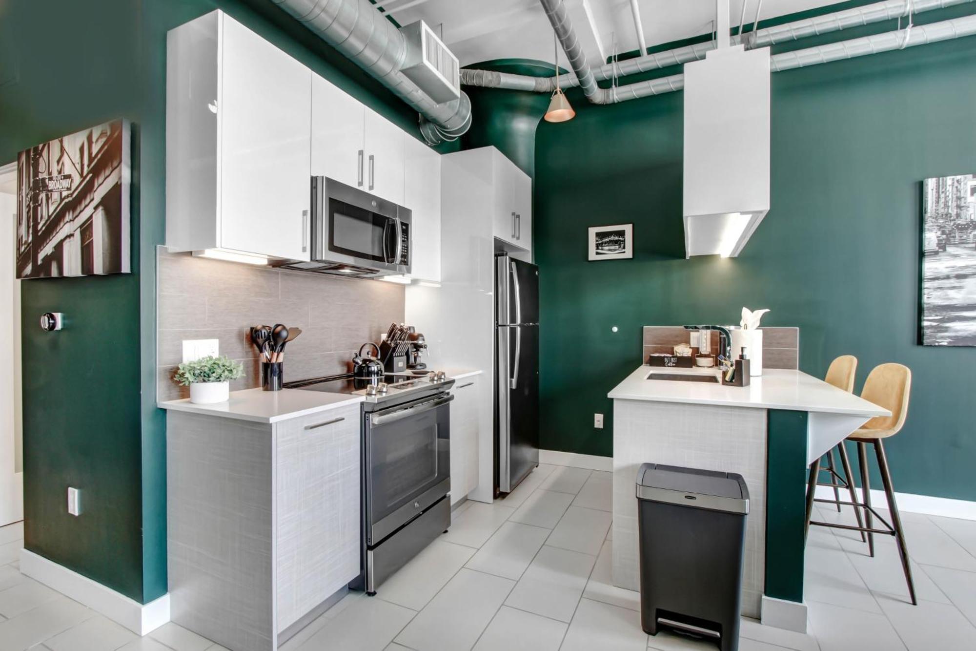 Ferienwohnung Nyc Styled Loft In Dtla, Sleeps 4 With Free Parking! Los Angeles Exterior foto